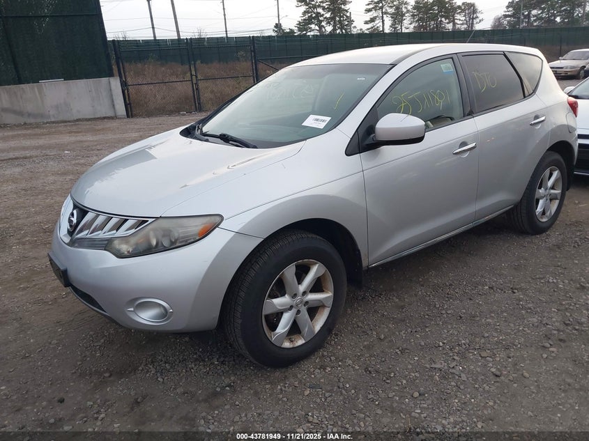 JN8AZ18W79W114035 2009 NISSAN MURANO photo no. 2