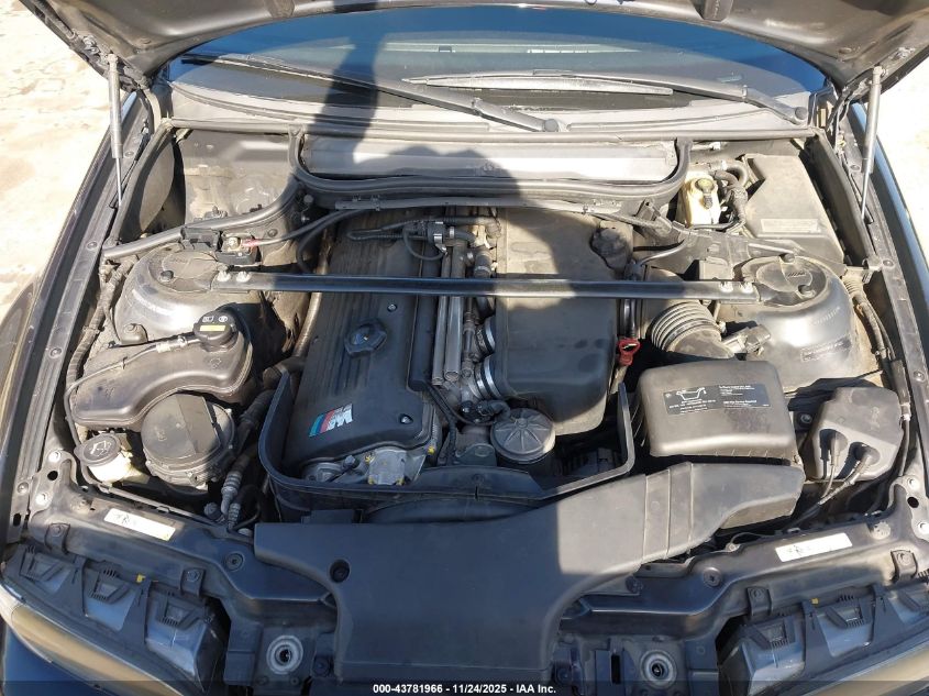 2005 BMW M3 VIN: WBSBR93475PK10068 Lot: 43781966