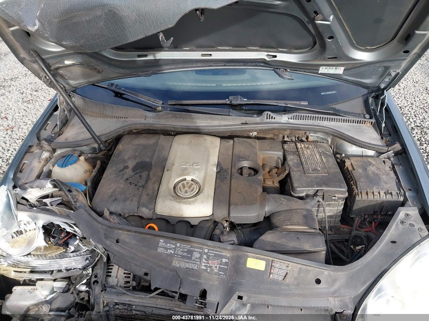 2006 Volkswagen Jetta 2.5 VIN: 3VWSF71K56M619504 Lot: 43781991