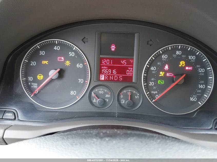 2006 Volkswagen Jetta 2.5 VIN: 3VWSF71K56M619504 Lot: 43781991