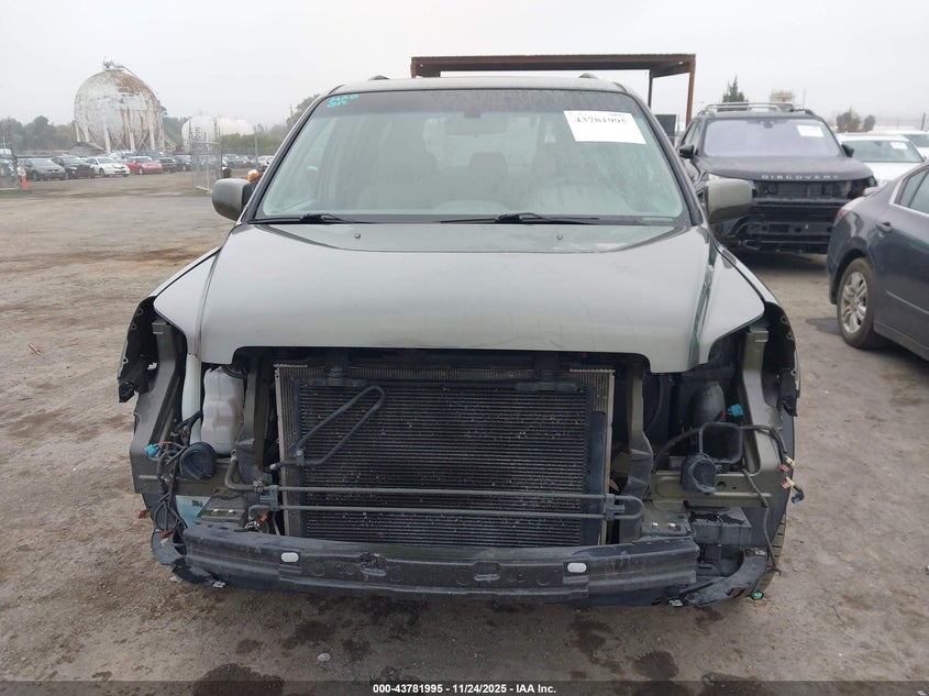 2006 Honda Pilot Ex-L VIN: 5FNYF18506B025918 Lot: 43781995