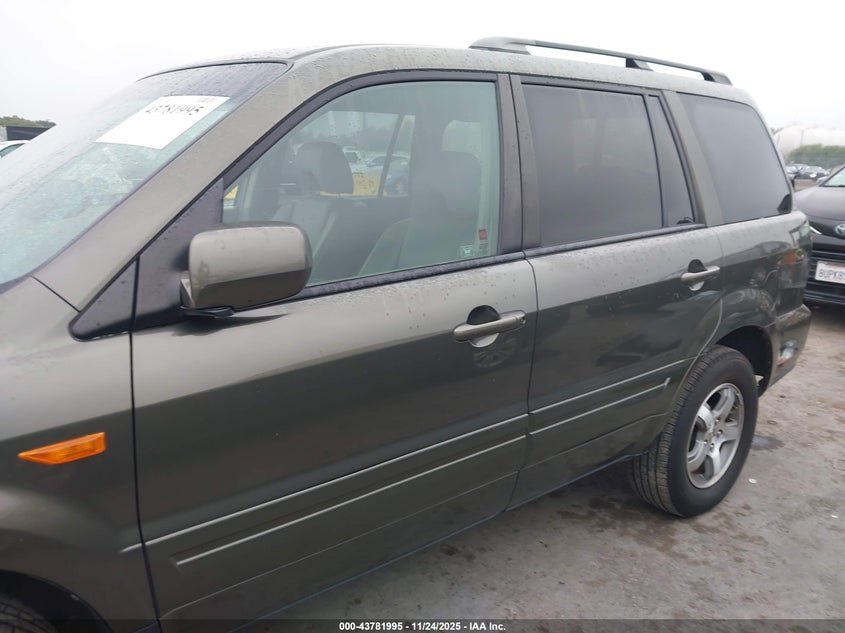 2006 Honda Pilot Ex-L VIN: 5FNYF18506B025918 Lot: 43781995