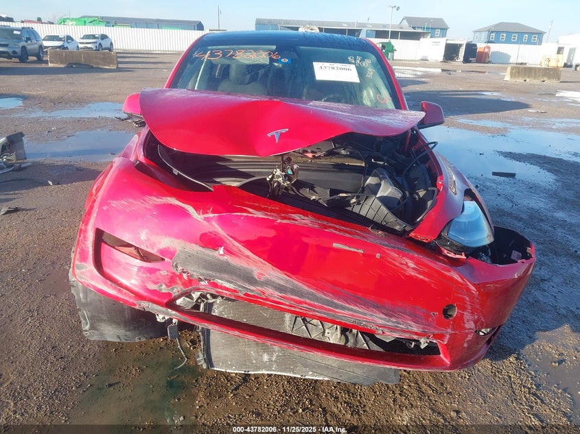 2023 Tesla Model Y Performance Dual Motor All-Wheel Drive VIN: 7SAYGDEF8PF703069 Lot: 43782006