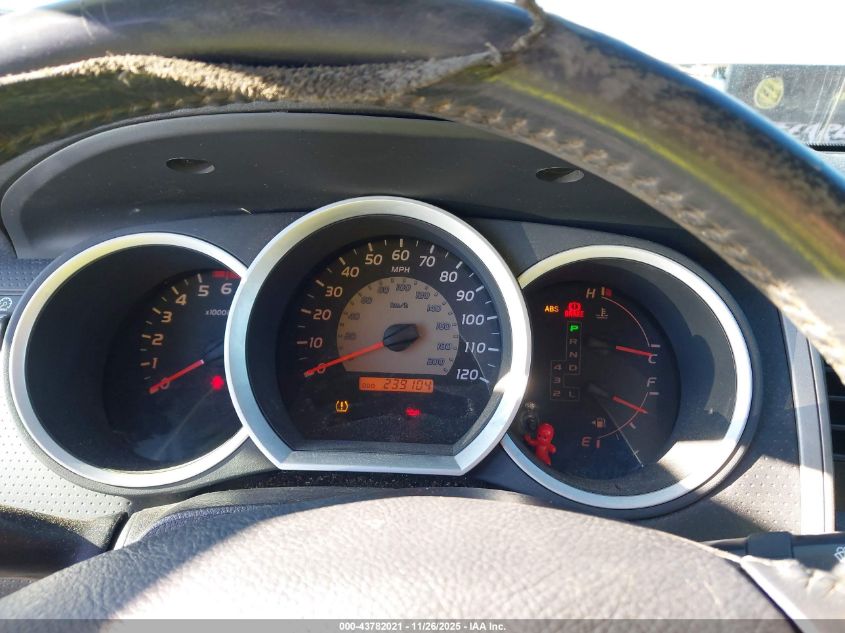 2009 Toyota Tacoma Base V6 VIN: 3TMLU42N49M025401 Lot: 43782021