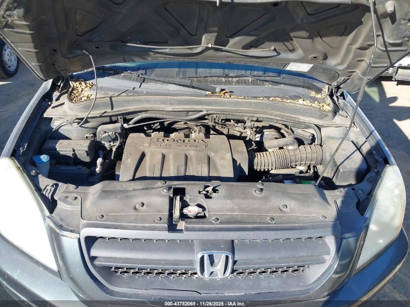 2005 Honda Pilot Ex-L VIN: 2HKYF185X5H512107 Lot: 43782069