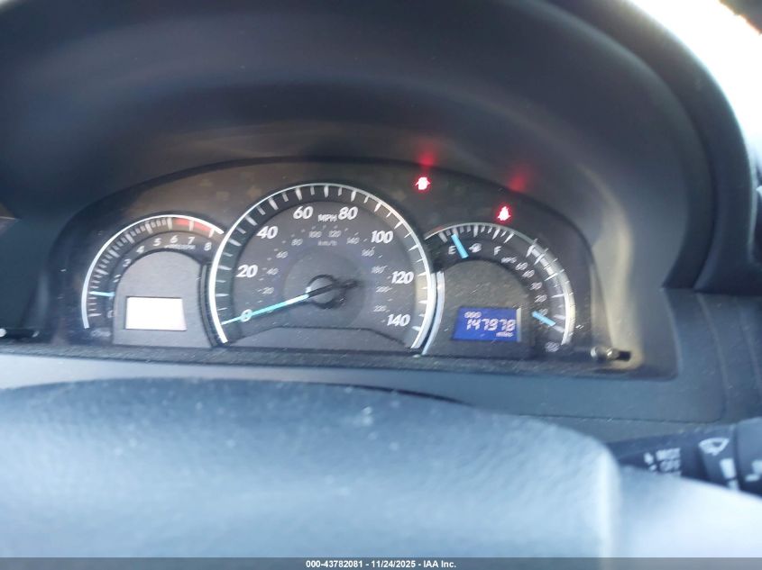 2012 Toyota Camry Xle V6 VIN: 4T1BK1FK1CU522811 Lot: 43782081