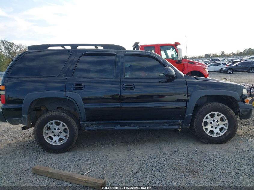 2004 Chevrolet Tahoe Z71 VIN: 1GNEK13Z14R320307 Lot: 43782086