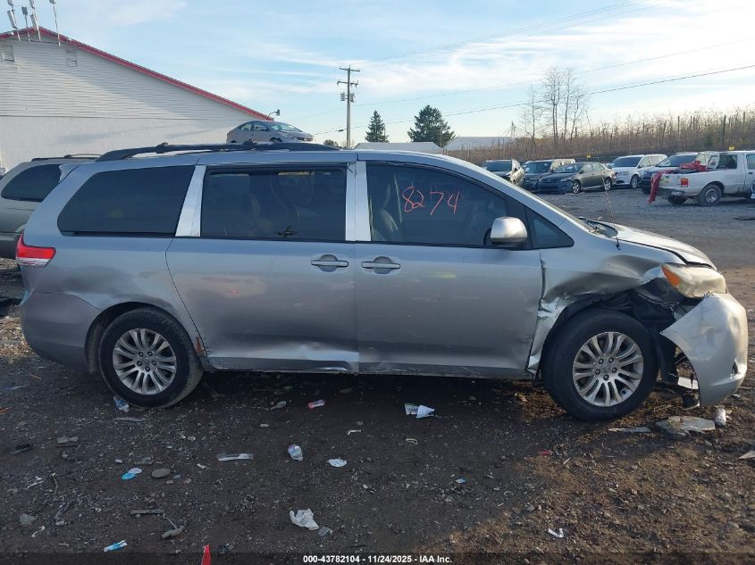 2011 Toyota Sienna Xle V6 VIN: 5TDYK3DC2BS128274 Lot: 43782104