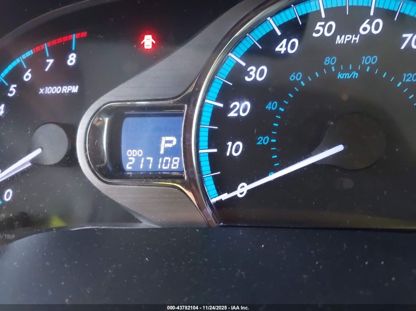 2011 Toyota Sienna Xle V6 VIN: 5TDYK3DC2BS128274 Lot: 43782104