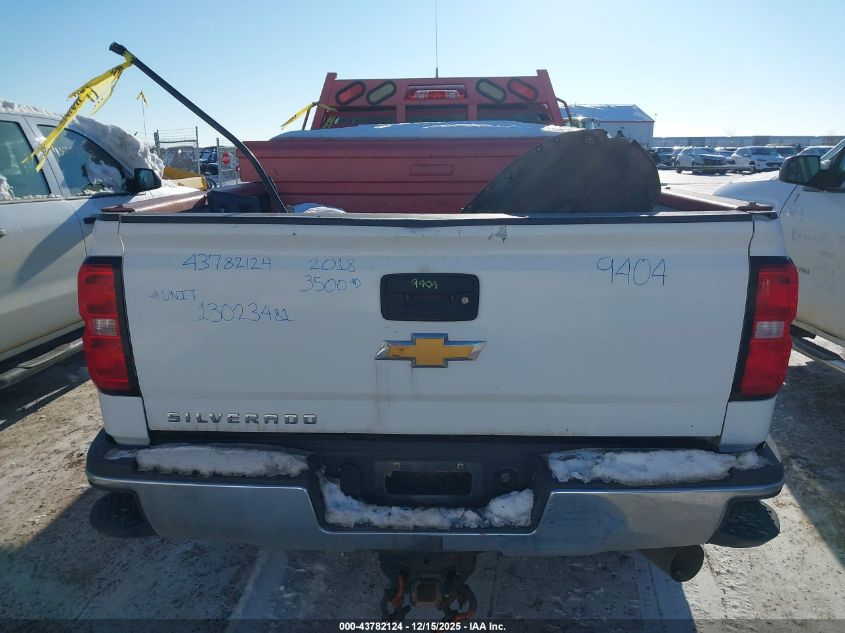 2018 Chevrolet Silverado 3500Hd Wt VIN: 1GC4KYCY8JF239404 Lot: 43782124