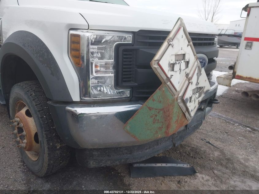 2019 Ford F-550 Chassis Xl VIN: 1FD0X5HT6KEC43837 Lot: 43782131