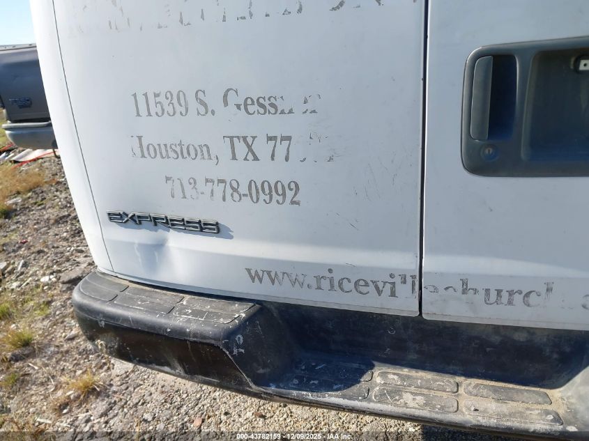 2001 Chevrolet Express VIN: 1GAHG39RX11219201 Lot: 43782159