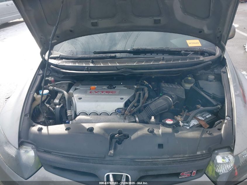2008 Honda Civic Si VIN: 2HGFG21578H707553 Lot: 43782163