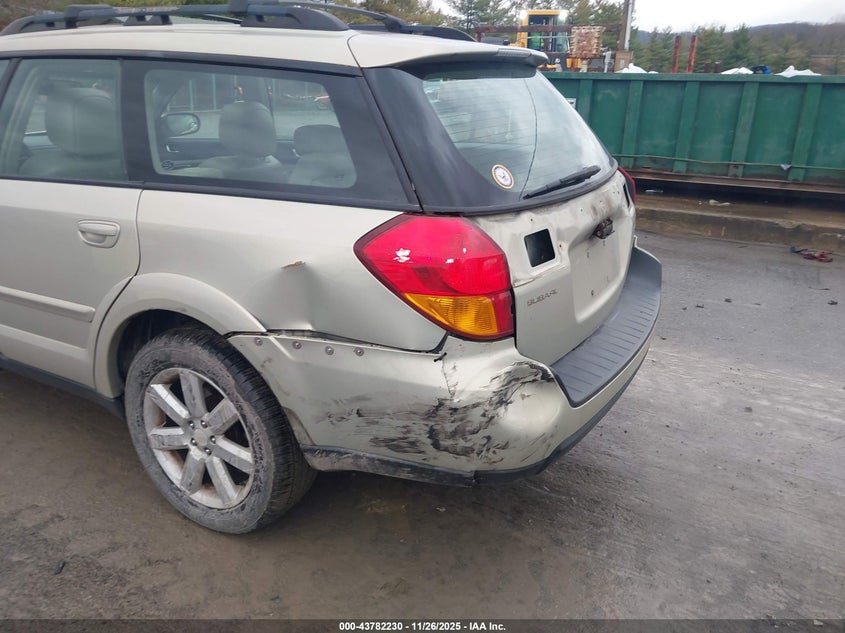 2007 Subaru Outback 2.5I Limited VIN: 4S4BP62C477328260 Lot: 43782230