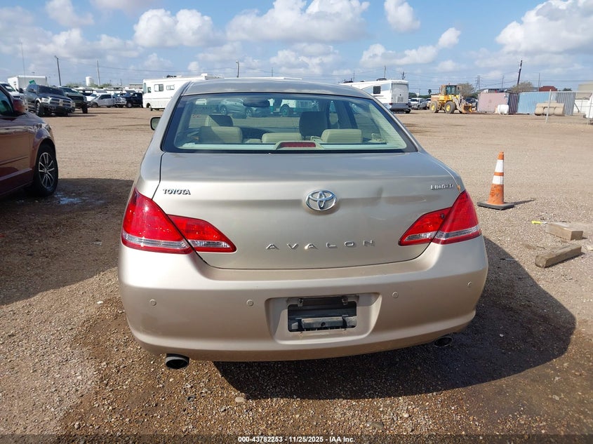 2006 Toyota Avalon Limited VIN: 4T1BK36B36U160786 Lot: 43782253