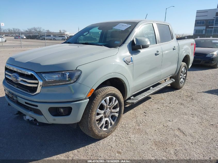 2022 Ford Ranger Lariat VIN: 1FTER4EH3NLD16869 Lot: 43782263