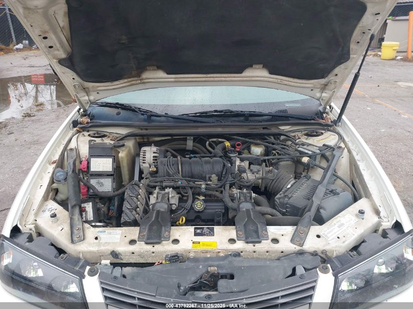 2001 Chevrolet Impala Ls VIN: 2G1WH55K319206293 Lot: 43782267