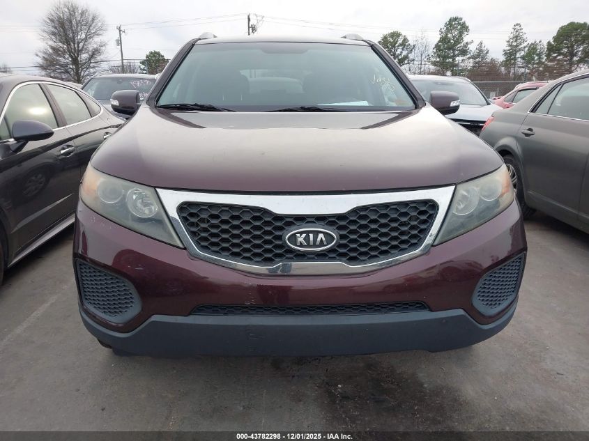 2013 Kia Sorento Lx V6 VIN: 5XYKT4A26DG383398 Lot: 43782298