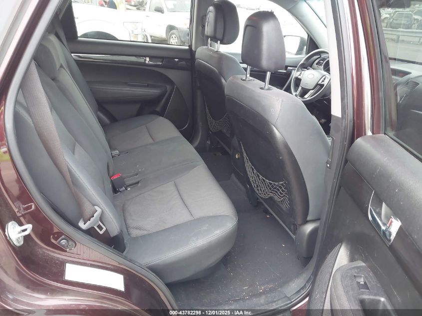 2013 Kia Sorento Lx V6 VIN: 5XYKT4A26DG383398 Lot: 43782298