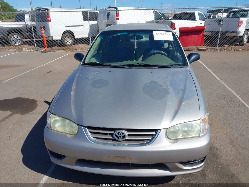 2002 Toyota Corolla Le VIN: 1NXBR12E22Z637007 Lot: 43782303