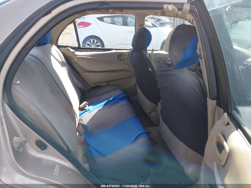 2002 Toyota Corolla Le VIN: 1NXBR12E22Z637007 Lot: 43782303