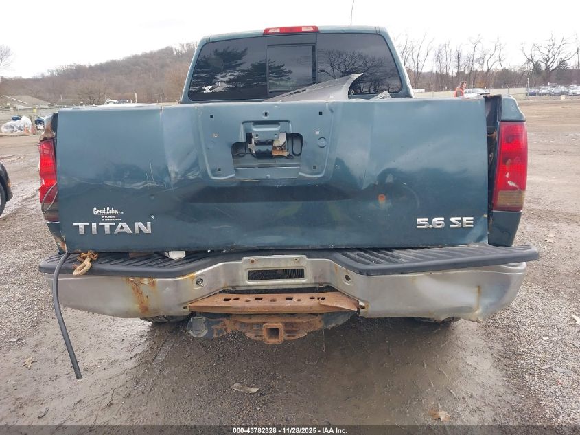2004 Nissan Titan Se VIN: 1N6AA07B44N520152 Lot: 43782328