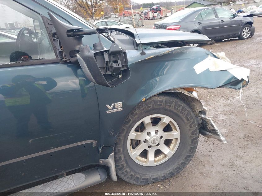 2004 Nissan Titan Se VIN: 1N6AA07B44N520152 Lot: 43782328