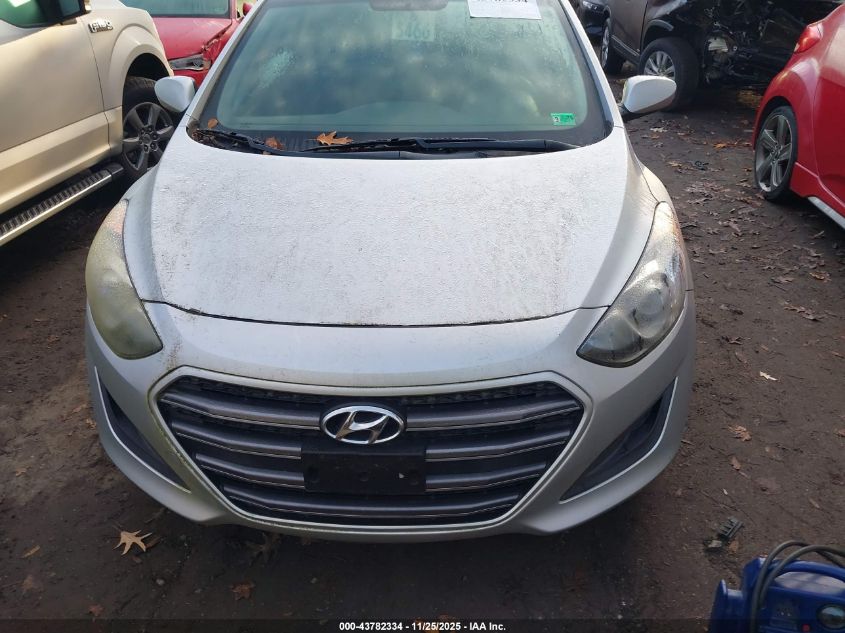 2017 Hyundai Elantra Gt VIN: KMHD35LH1HU373118 Lot: 43782334