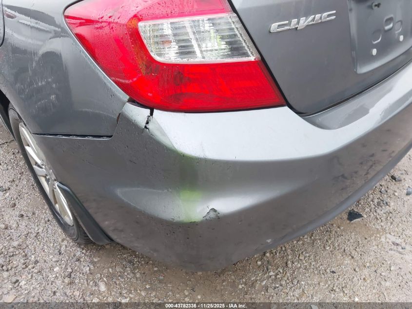 2012 Honda Civic Ex VIN: 19XFB2F87CE305505 Lot: 43782336