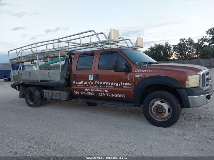 2005 Ford F-450 Lariat/Xl/Xlt VIN: 1FDXW47P25EC87533 Lot: 43782389