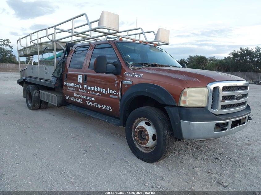 1FDXW47P25EC87533 2005 Ford F-450 Lariat/Xl/Xlt auction photo 1