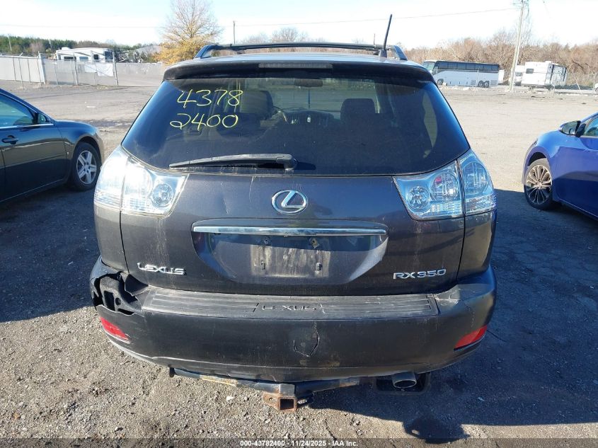 2009 Lexus Rx 350 VIN: 2T2HK31U09C112411 Lot: 43782400