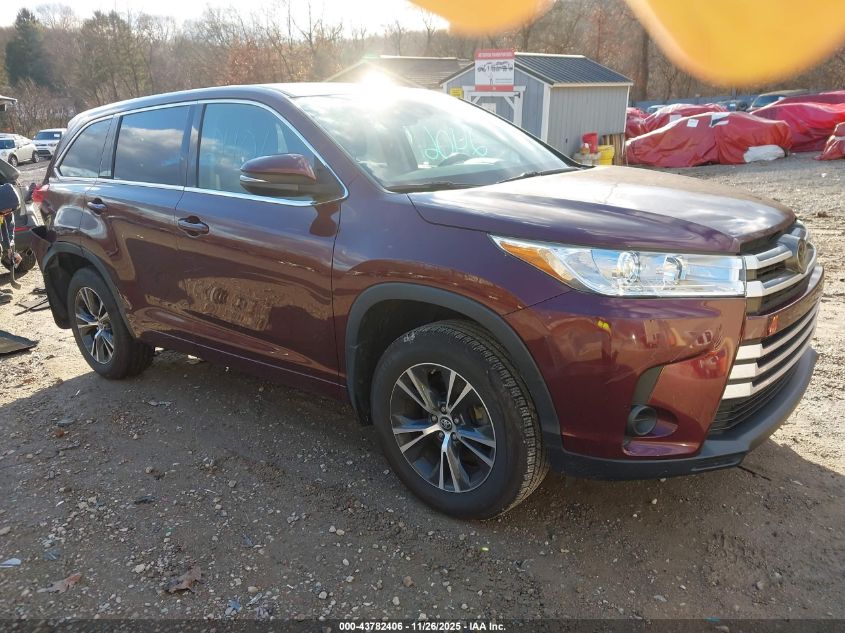 TOYOTA HIGHLANDER LE