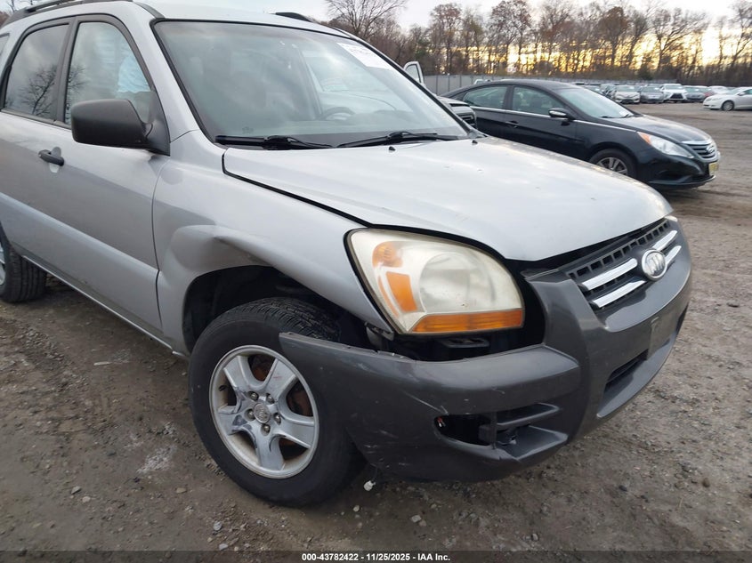 2006 Kia Sportage Lx VIN: KNDJF724567208421 Lot: 43782422