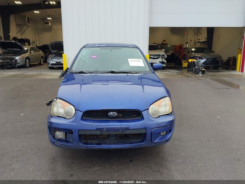 2004 Subaru Impreza 2.5Rs VIN: JF1GD67534G500602 Lot: 43782456