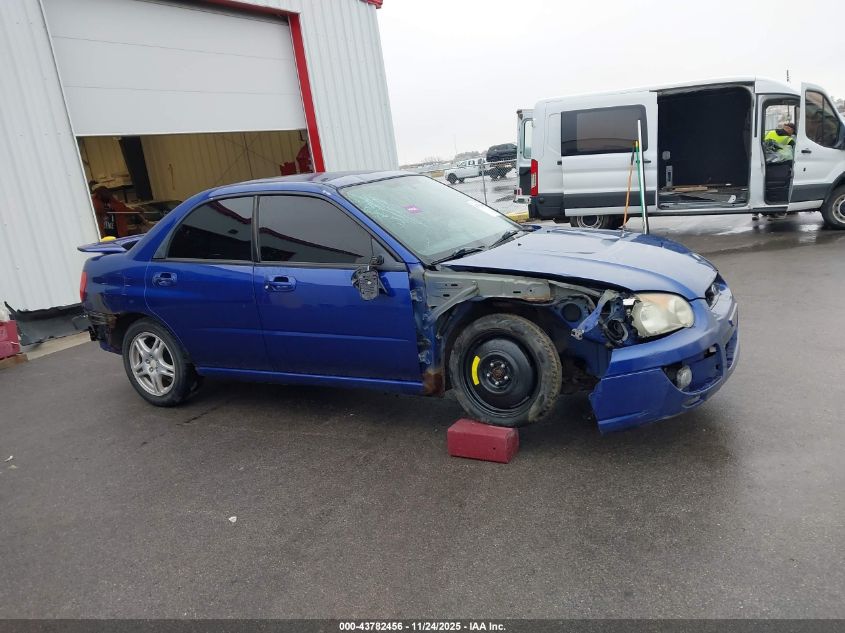 2004 Subaru Impreza 2.5Rs VIN: JF1GD67534G500602 Lot: 43782456