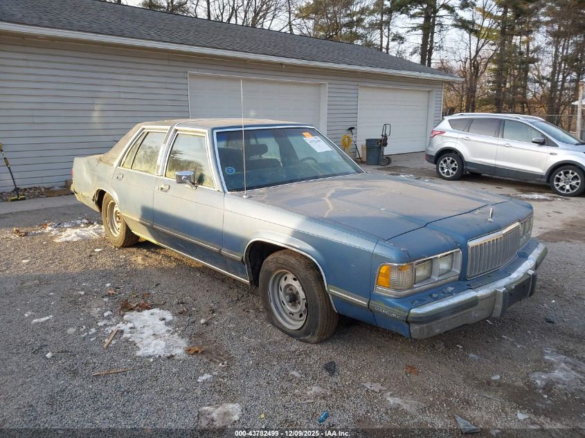 1989 Mercury Grand Marquis Gs