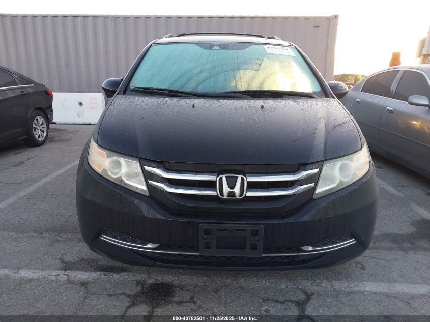 2014 Honda Odyssey Ex-L VIN: 5FNRL5H6XEB093719 Lot: 43782501