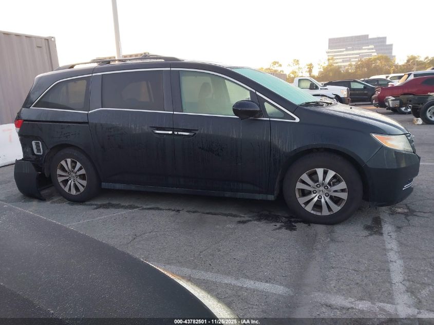 2014 Honda Odyssey Ex-L VIN: 5FNRL5H6XEB093719 Lot: 43782501