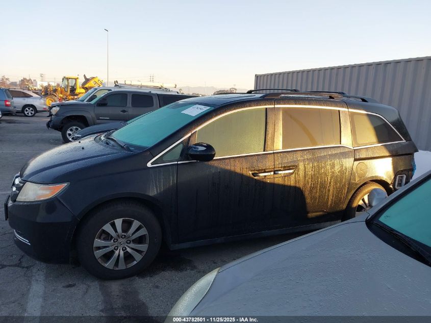 2014 Honda Odyssey Ex-L VIN: 5FNRL5H6XEB093719 Lot: 43782501