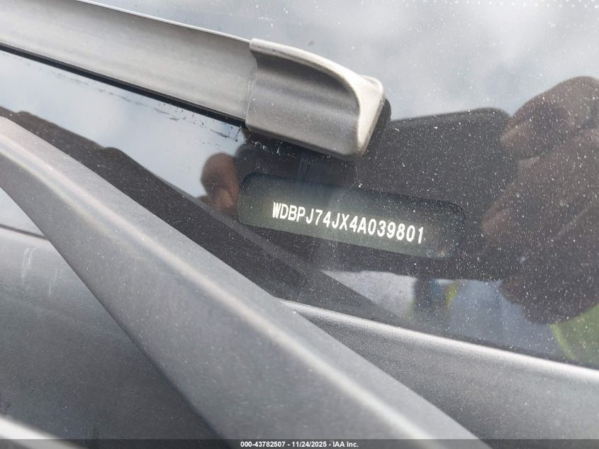 2004 Mercedes-Benz Cl 55 Amg VIN: WDBPJ74JX4A039801 Lot: 43782507