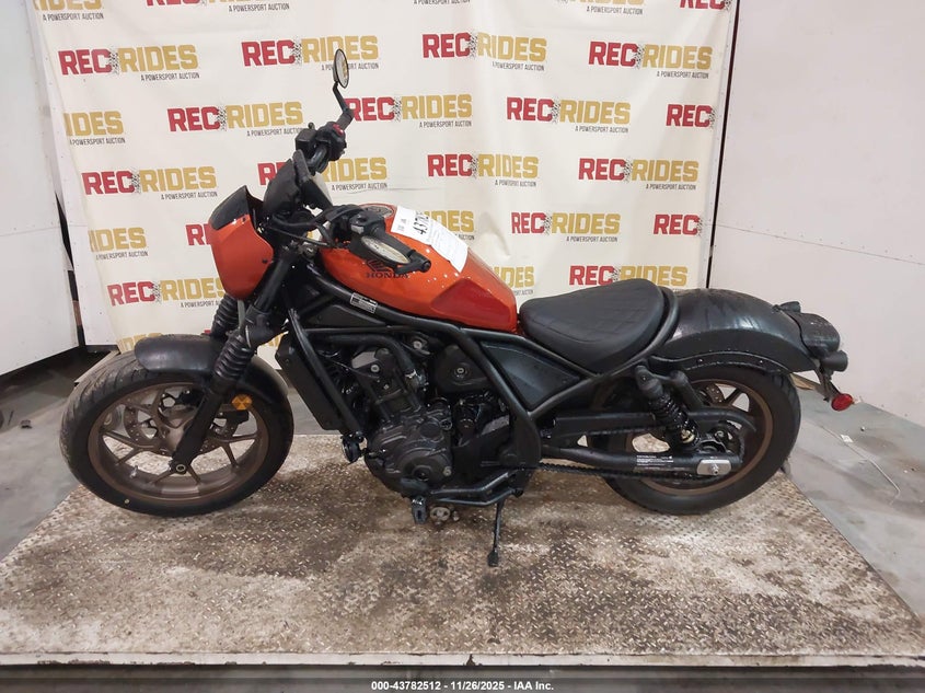 2025 Honda Cmx1100 D3 VIN: JH2SC87M0SK000618 Lot: 43782512