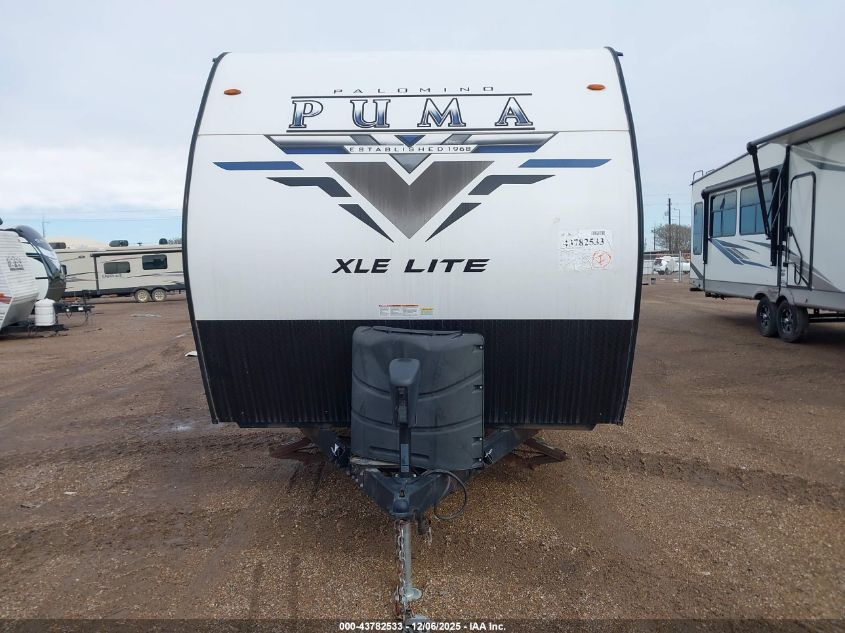 2022 Puma Xle Lite VIN: 5ZT2PUPB4N401744 Lot: 43782533