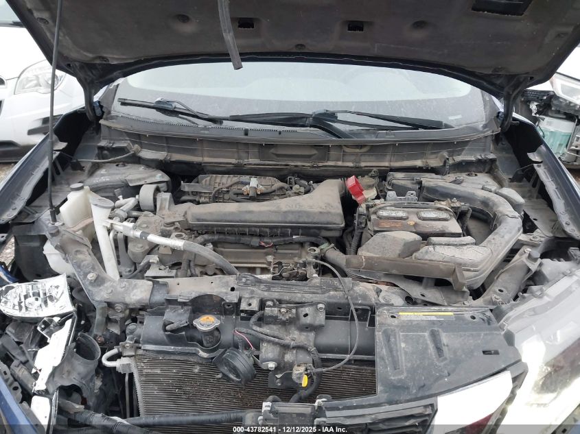 2017 Nissan Rogue Sv VIN: 5N1AT2MT3HC862677 Lot: 43782541