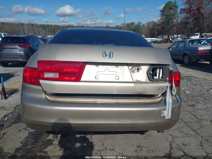 2005 Honda Accord 2.4 Lx VIN: 1HGCM564X5A000521 Lot: 43782550