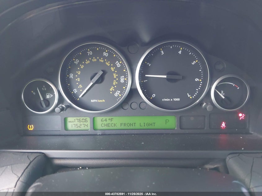 2007 Land Rover Range Rover Hse VIN: SALME15417A260599 Lot: 43782591