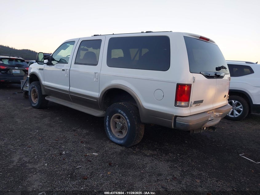 1FMNU43S2YEB35604 2000 FORD EXCURSION photo no. 3