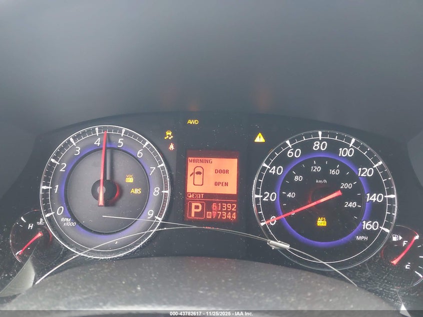 2008 Infiniti Ex35 Journey VIN: JNKAJ09F68M359767 Lot: 43782617