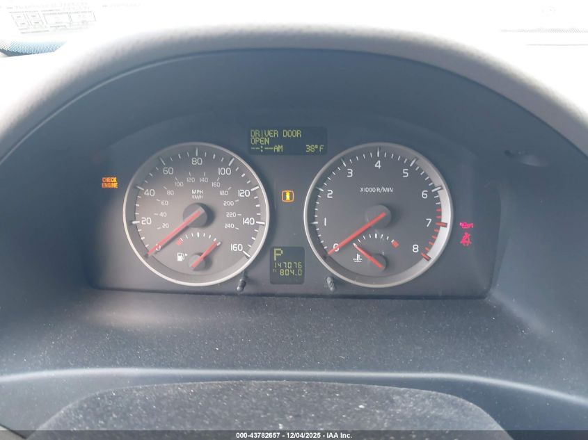 2006 Volvo S40 2.4I VIN: YV1MS382862185344 Lot: 43782657