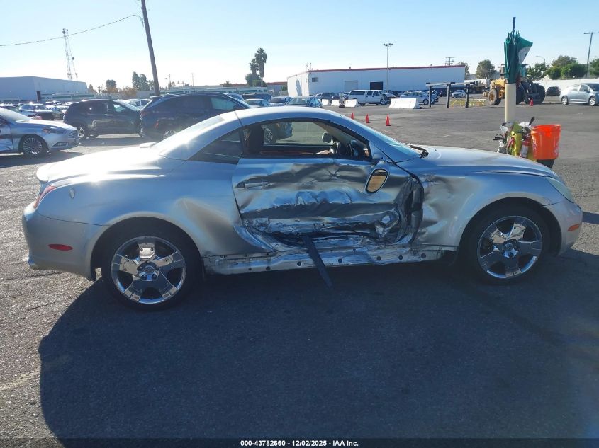 2005 Lexus Sc 430 VIN: JTHFN48Y050068186 Lot: 43782660